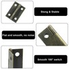 Murtenze 24 Pack 1.5 Inch Door Hinge Cabinet Hinge,Antique Bronze