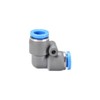 sourcing map Elbow Push to Connect Air Fittings 8mm Tube