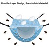Pet Cage Hammock, 2 Tier Hanging Breathable Small Animal Sleeping