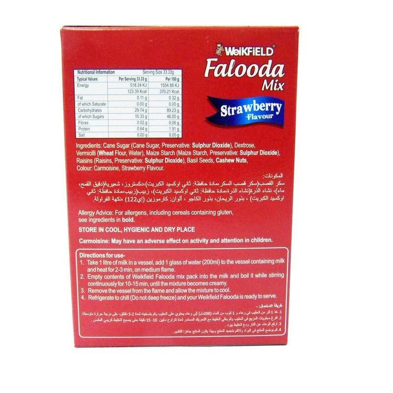 Weikfield - Falooda Mix - Strawberry Flavour - 200g