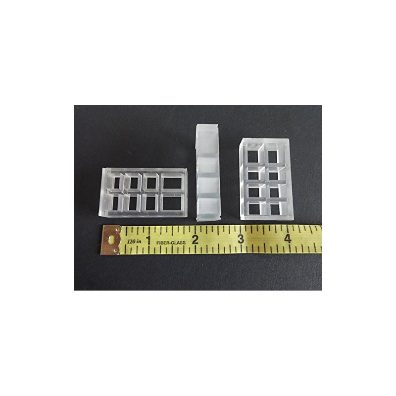 8 Qty: Bracket Spacer Block/ Bracket Extension: Large/ Blind and