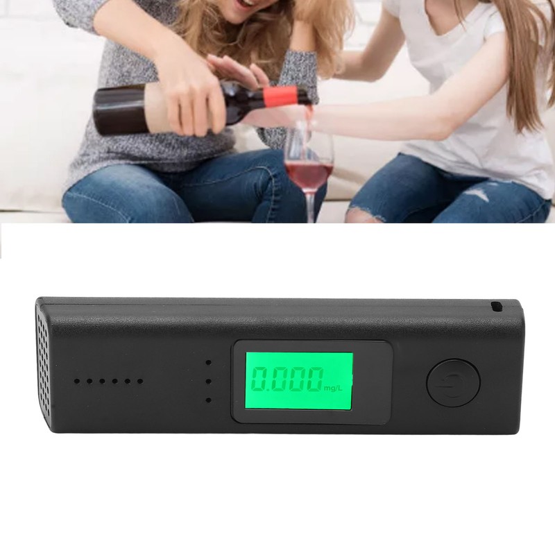 Alcohol Tester High Sensitivity Accurate Detection Portable Breathalyzer Sturdy Alcohol