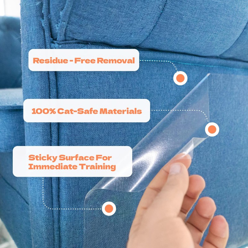KatSupreme Cat Scratch Furniture Protector - Couch and Sofa Guards