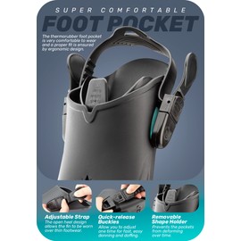 CAPAS Swim Fins, Snorkel Fins with Travel Size Short Fins for Snorkeling Diving Adjustable Open Heel Flippers for Men Women Youth