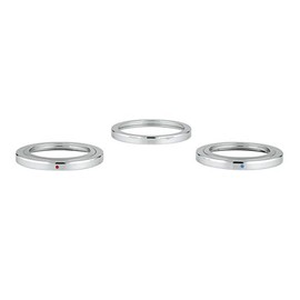 GROHE Rosette (Original Replacement Part, Durable, Robust, 5 Year Warranty), Chrome, 45999000