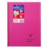 Clairefontaine 376801C College Notebook with Spiral Binding (Lined with Margin,