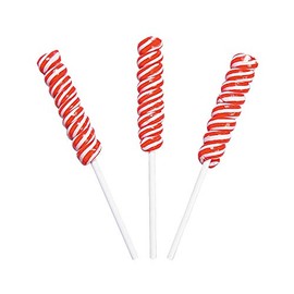Red Mini Twisty Pops (24 Pack)