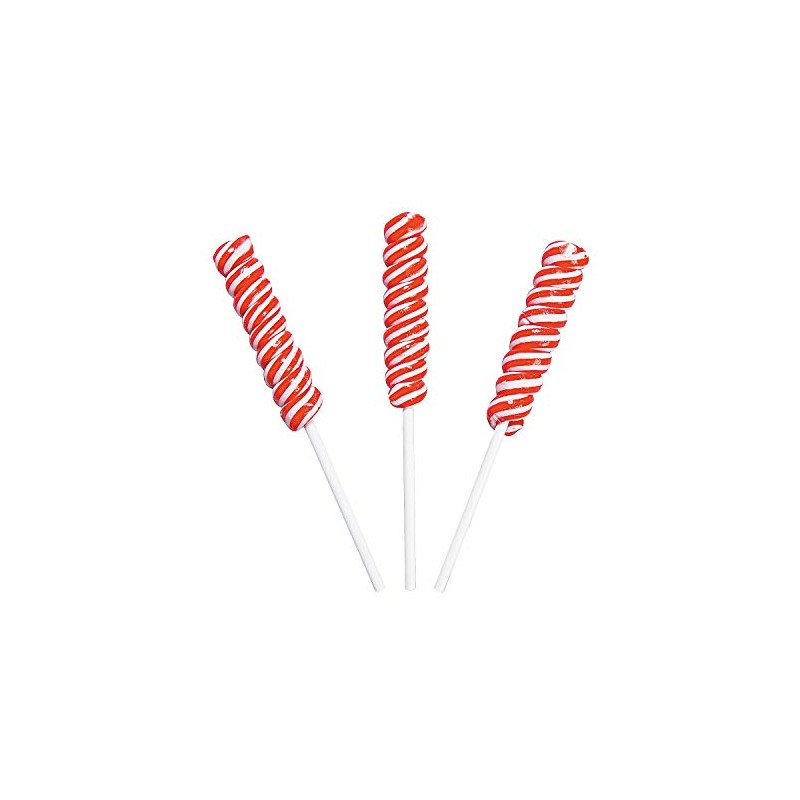 Red Mini Twisty Pops (24 Pack)