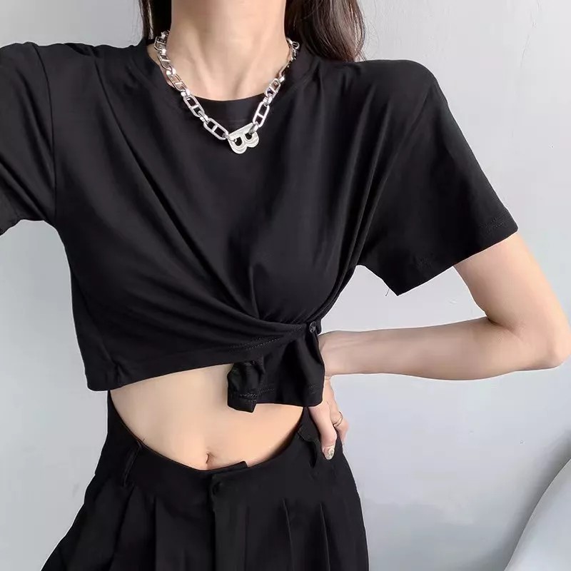 D.S Casual Short Top Camiseta Corta Solid