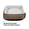 ANWA Durable Dog Bed Machine Washable Medium Dog Bed Square,