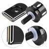 Keenso Motorcycle Seat Bolt Universal Motorcycle Back Seat Aluminium Seat