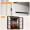 uxcell 6Pcs 3x1.4 Inch Door Hinges Non-Mortise No Noise Bifold