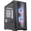 Cooler Master MasterBox MB320L ARGB Micro-ATX with Dual ARGB Fans,