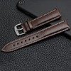 Strapseeker Jaxon Top Grain Calf Leather Strap Silver Buckle- Premium