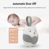 Portable Owl White Noise Machine Baby Soother with 10 Light