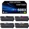 KCMYTONER 4 Pack 508X Compatible Toner Cartridge Replacement for HP