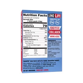 LonoLife Grass-Fed Tomato Beef Bone Broth Powder with 10g Protein, Paleo and Keto Friendly, Portable Individual Packs, 4 Servings (Equal to 32 ounces of broth)) 4 Count