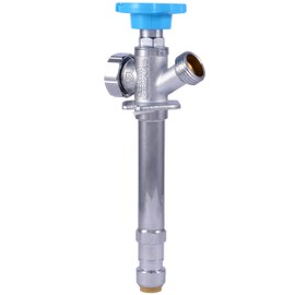 SharkBite 18 Inch Frost Free Sillcock, 1/2 x 3/4 Inch MHT, Push to Connect Brass Plumbing Fitting, PEX Pipe, Copper, CPVC, PE-RT, HDPE, 24638LF