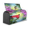 Lukbfall Spring Flowers and Hummingbird Bird Mailbox Covers Magnetic Post