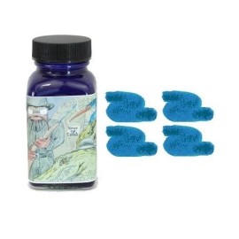 NOODLERS Fountain Pen Ink Bottle - 3oz - BAD BLUE HERON