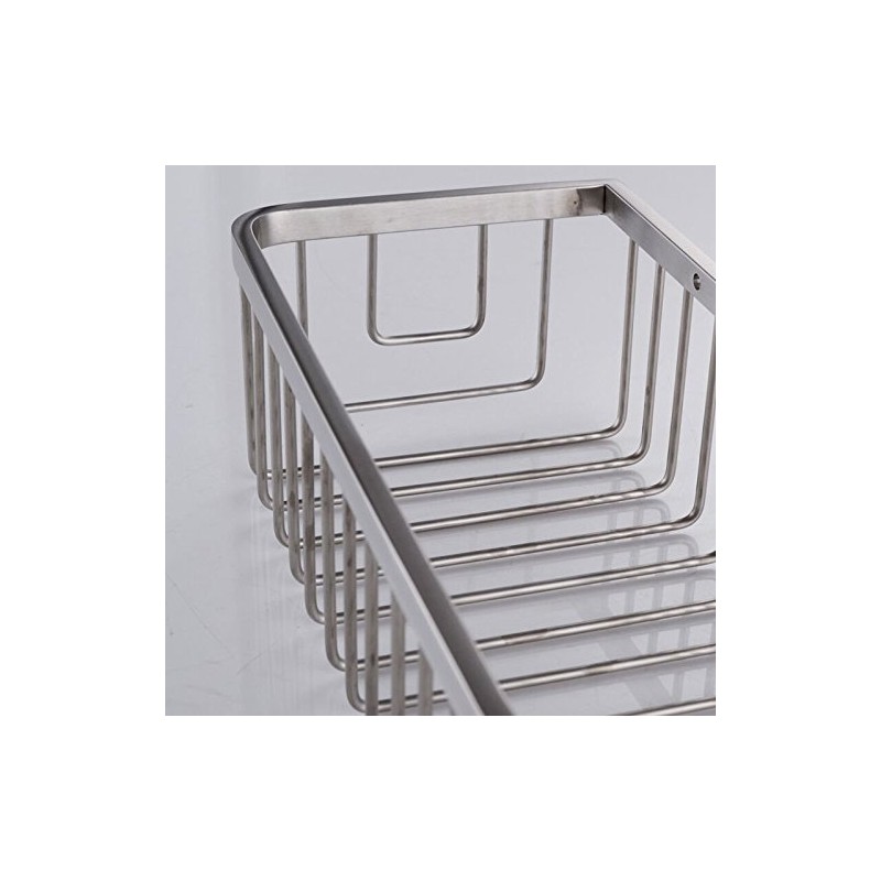 Konhard CS004 Solid Stainless Steel Bathroom Shower Caddy Wall Mount,