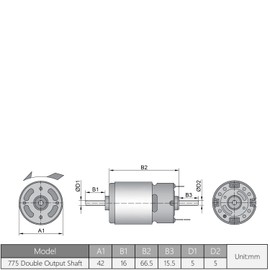 Fielect 1Pcs Electric Micro Motor for DIY Airplane Boat Model Toys Car Model Motor Replacement Parts 24V 13000RPM
