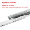 6 Pair of 18 Inch Undermount Soft Close Drawer Slides