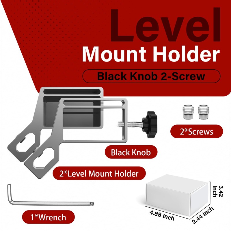 TPDL Extension Level Mount Holder Compatible with Milwaukee Packout Tool