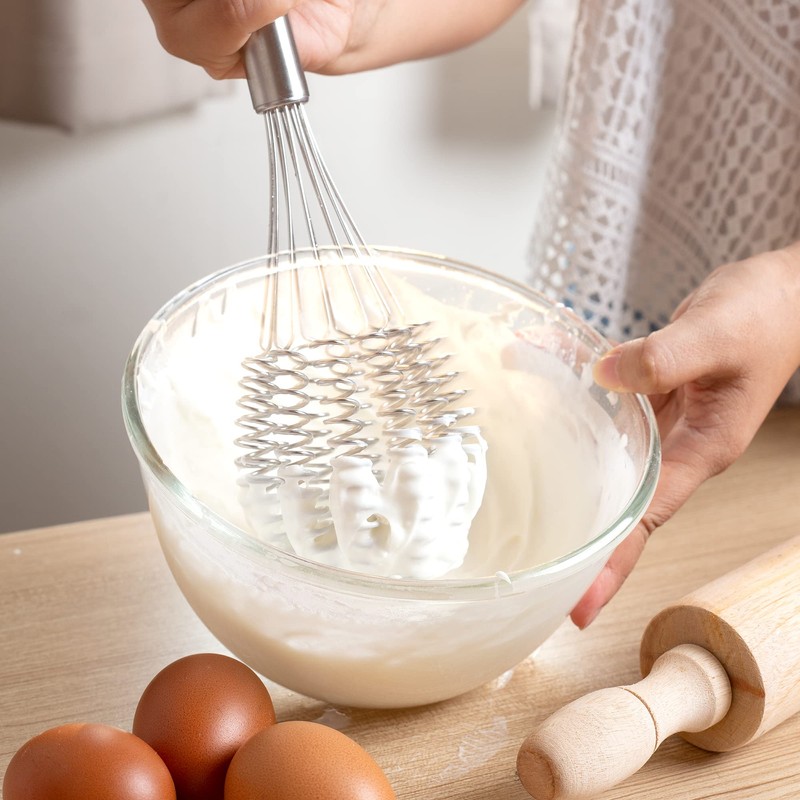 C-LECT Rapid Whisk - Premium Stainless Steel Whisk for Faster,