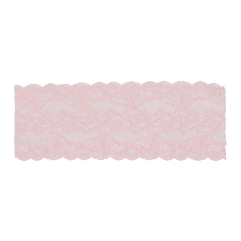 Lace Ribbon 17cm Wide Soft Nylon High Elasticity Non Irritating