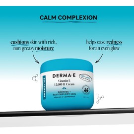 DERMA E Deep Moisturizing Formula, Vitamin E 12,000 IU Cream, 4 Oz