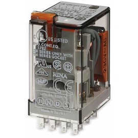 Finder 55.34.8.230.5040 Relay Gold Contact 230 VAC 4 W 7 A