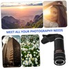 KONTONTY Telephoto Phone Telescope Lens External Smartphone Camera Lens with