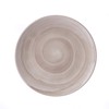 Flirt by R&B 745.023 Dinner Plate Round Ceramic Brown White