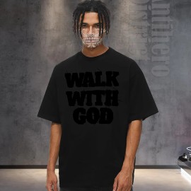 2025 Limited Stock Mens Cotton Tee Oversize 5 Colors USA WarehouseColor: Apricot, Size: S