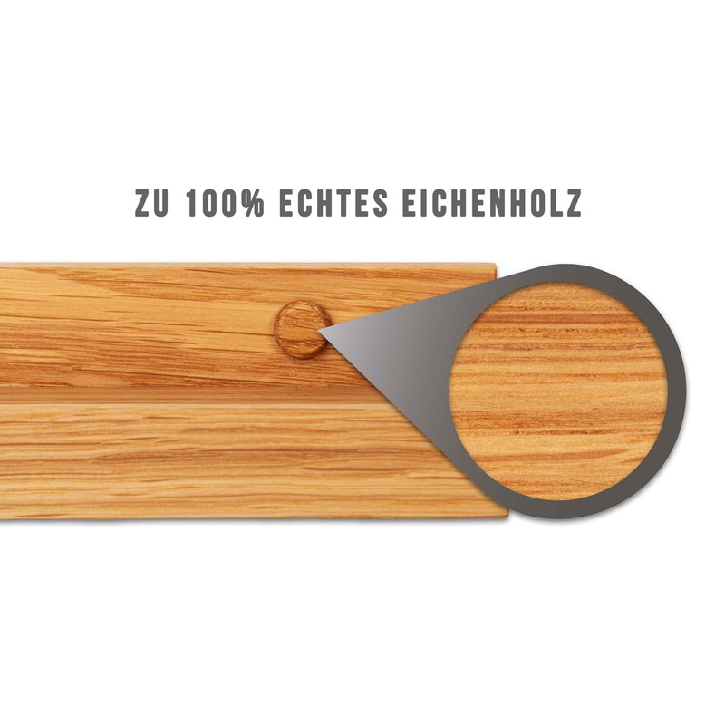 Heimatspäne Cover Caps for Drill Holes Oak in Various Sizes