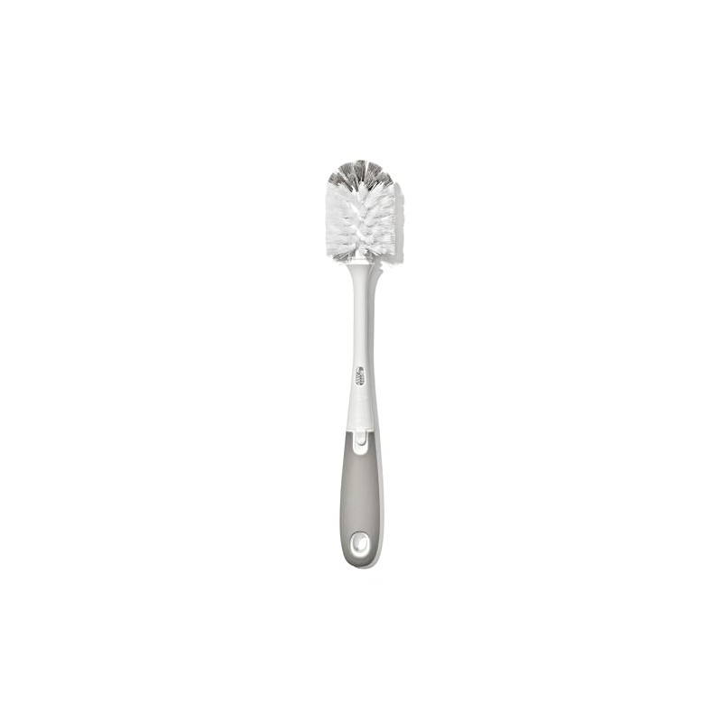 OXO Tot 62122400 Juego Cepillos para Biberones, Gris, 2 Piezas,