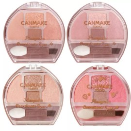 CANMAKE Plumpuku Coordination Eyes 4 Types Eyeshadow US STOCK - 02 Sakura Plumpuku