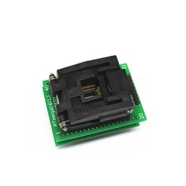 FVZWKHD TQFP44 to DIP40 Burning Socket Chip Programmer TQFP44 Adapter Socket Dip40 Qfp44 ATMEGA16