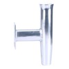 Amarine Made 2Pcs Wall Mounted Aluminum Tournament Style Single Rod