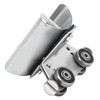 Stainless Steel Track Roller Wheel Trolley 24mm Pulley Diameter Cable