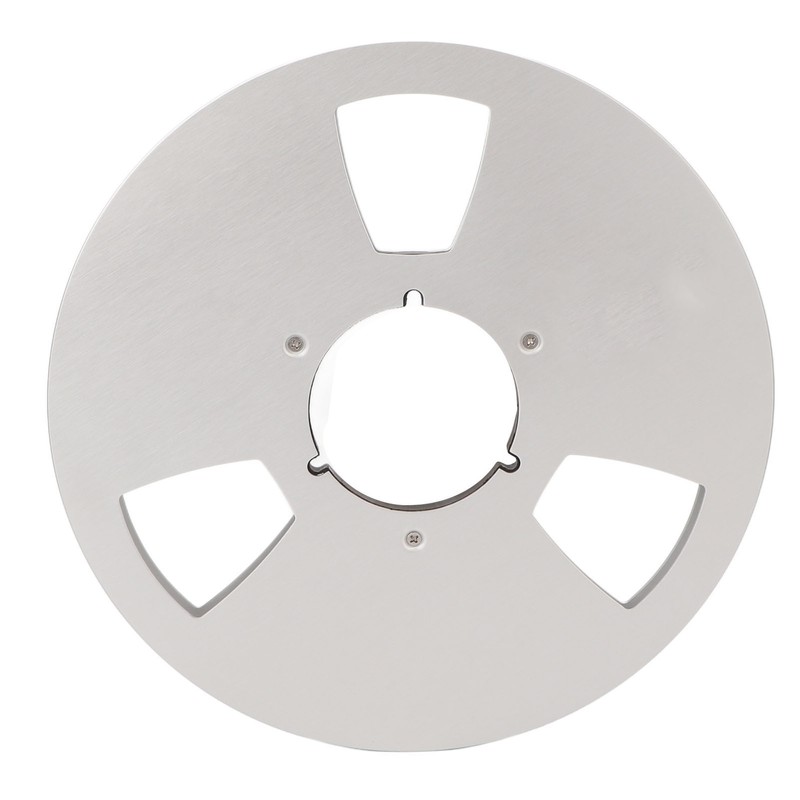 1/4 10 Inch Empty Tape Reel Aluminum Alloy Reel Tape