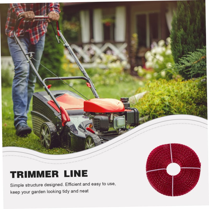 Kisangel Professional Mower Line String Trimmer Rope Tough and Easy