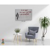 HB Art Design Banksy Wall Art Canvas Print If at