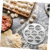 iplusmile 2pcs Dumpling Maker Aluminum Dumpling Mold for Ravioli Wontons