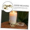 iplusmile Retro Copper Crab Statue Small Desktop Ornament Home Decor