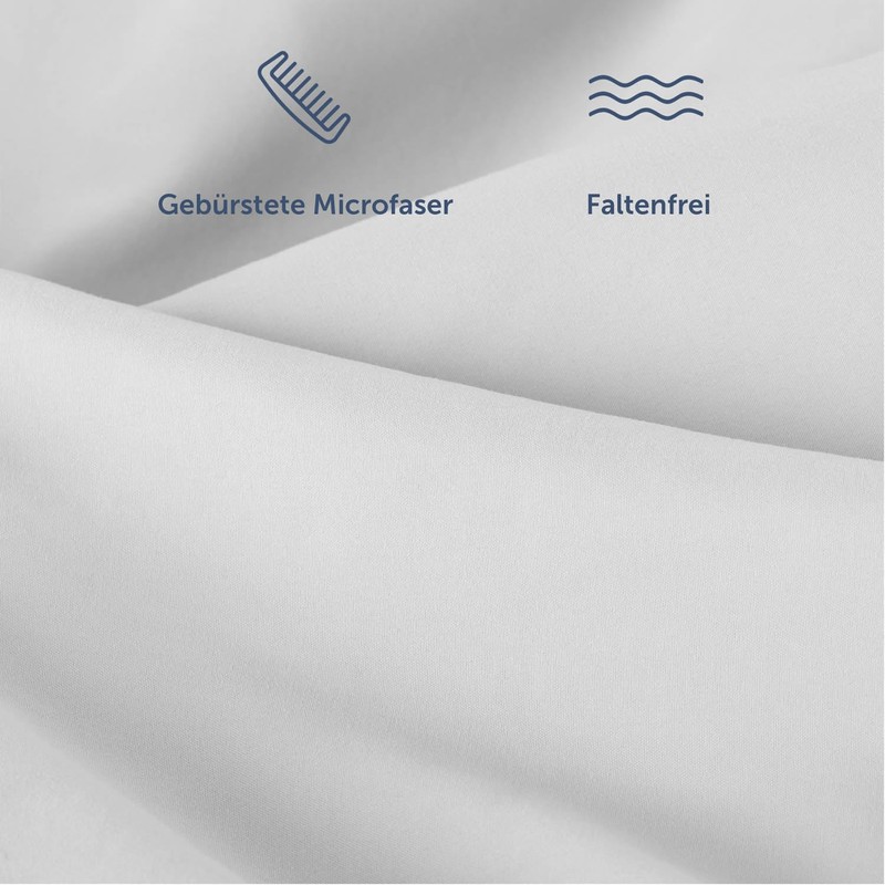 Blumtal 90 Microfibre Bed Linen And Pillowcase Set