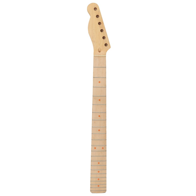 22 Frets Maple Wood Left Hand Guitar Neck Electric Guitar