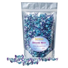 GLITTERATI Deluxe Mint, Original Italian Miniature Hard Candies, Individually Wrapped, Gourmet Quality, Perfect for Weddings, Events, and Travel, Luxury Hard Candy, Italian Candy, 14oz (400 Count)