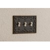 Lulu Decor, Fleur De Lis Cast Iron Switch Plate in